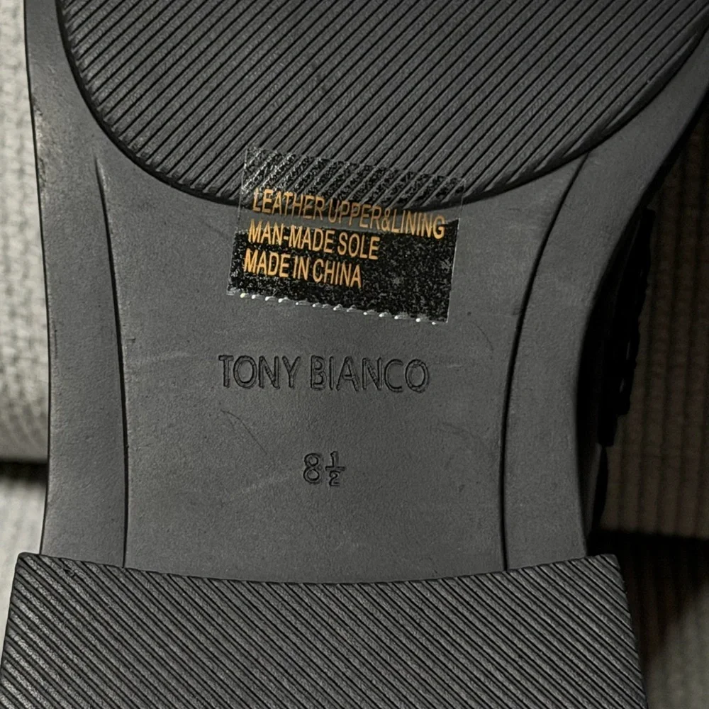 Tony Bianco Cherish Black Hi Shine